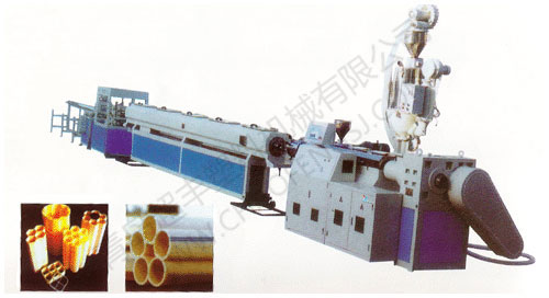 PVC、PE多孔管生產(chǎn)線【簡介】【技術(shù)參數(shù)】